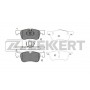 BS-2146 ZEKKERT КомплеК т гальмівних колодок, дискове гальмо