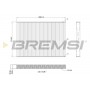 FC0412 BREMSI Фільтр повітря у внутрішньому просторі