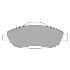FBP-1587 FREMAX Комплект гальмівних колодок дисковий гальм