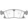 BPA1430.02 OPEN PARTS Комплект гальмівних колодок дисковий гальм