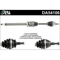 DA54106 ERA Benelux Привідний вал