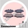 24008.185.1 ZIMMERMANN Комплект гальмівних колодок дисковий гальм