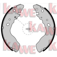 07770 KAWE Комплект гальмівних колодок
