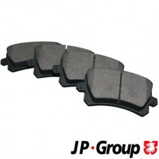 1163706610 JP GROUP Комплект гальмівних колодок дисковий гальм