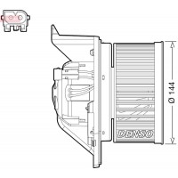 WG2170058 WILMINK GROUP Вентилятор салону
