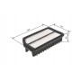 F 026 400 445 BOSCH Повітряний фільтр