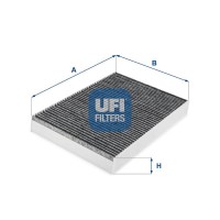 54.293.00 UFI Фільтр повітря у внутрішньому просторі