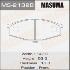 MS-2132 MASUMA Комплект гальмівних колодок