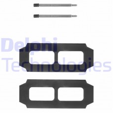LX0104 DELPHI Комплектуючі колодки дискового гальма
