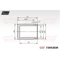 72942039 MAXTECH Поршень корпус скоби гальма