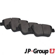 1163707210 JP GROUP Комплект гальмівних колодок дисковий гальм