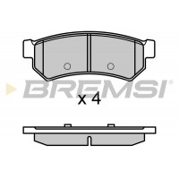 BP3695 BREMSI Комплект гальмівних колодок дисковий гальм