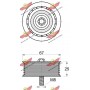 03.81995 AUTOKIT Паразитный / ведущий ролик, Поліклиновий ремінь