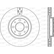 BDA2217.20 OPEN PARTS Гальмівний диск