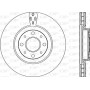 BDA2217.20 OPEN PARTS Гальмівний диск