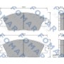 FO 648581 FOMAR Friction КомплеК т гальмівних колодок, дискове гальмо