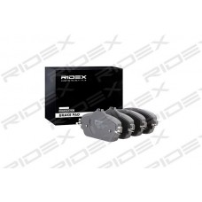 402B0823 RIDEX Комплект гальмівних колодок дисковий гальм