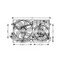 VN7508 AVA QUALITY COOLING Вентилятор охолодження двигуна