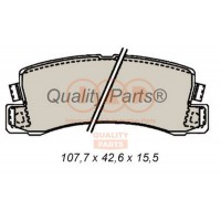 704-17096 IAP QUALITY PARTS КомплеК т гальмівних колодок, дискове гальмо
