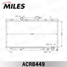 ACRB449 MILES Радіатор охолодження двигуна