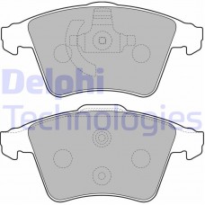 LP2225 DELPHI Комплект гальмівних колодок дисковий гальм