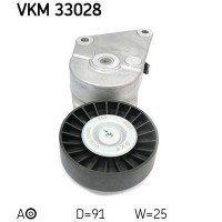 VKM 33028 SKF натяжний ролик, Поліклиновий ремінь