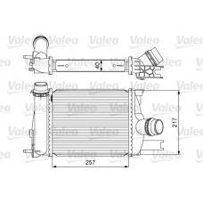 818622 VALEO Интеркулер