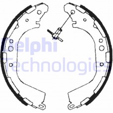 LS1709 DELPHI Комплект гальмівних колодок