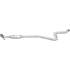 285-389 BOSAL Середній глушник вихлопних газів