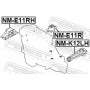 NM-E11RH FEBEST Підвіска двигун