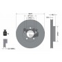 BDS1287 BENDIX Braking Гальмівний диск