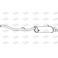 P14007 FENNO Глушник вихлопних газів кінцевий