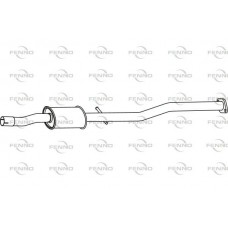 P29017 FENNO Середній глушник вихлопних газів