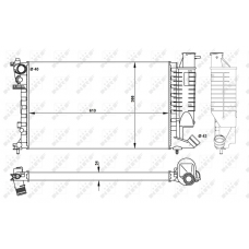 WG1721285 WILMINK GROUP Радіатор охолодження двигуна