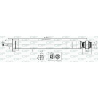SAB8487.32 OPEN PARTS Амортизатор