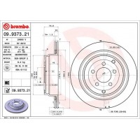 09.9373.21 BREMBO Гальмівний диск