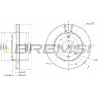 CD6885V BREMSI Гальмівний диск