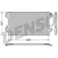 DCN23015 DENSO Конденсатор кондиціонера