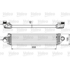 818600 VALEO Интеркулер