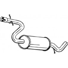 233-437 BOSAL Середній глушник вихлопних газів