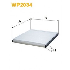 WP2034 WIX FILTERS Фільтр повітря у внутрішньому просторі