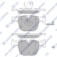 SP1952 Hi-Q КомплеК т гальмівних колодок, дискове гальмо