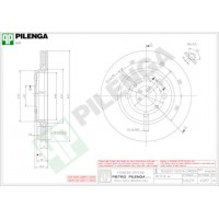 V097 PILENGA Гальмівний диск