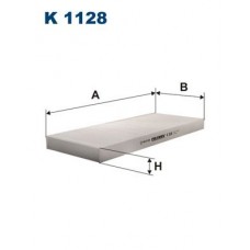K 1128 FILTRON Фільтр повітря у внутрішньому просторі