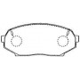E1N015 AISIN Комплект гальмівних колодок дисковий гальм