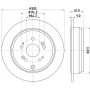8DD 355 118-901 HELLA PAGID Гальмівний диск