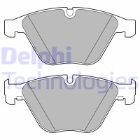 LP3630 DELPHI Комплект гальмівних колодок дисковий гальм