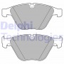LP3630 DELPHI Комплект гальмівних колодок дисковий гальм