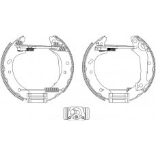 8DB 355 004-081 HELLA PAGID Комплект гальмівних колодок