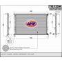 110.123/A AHE Радіатор охолодження двигуна
